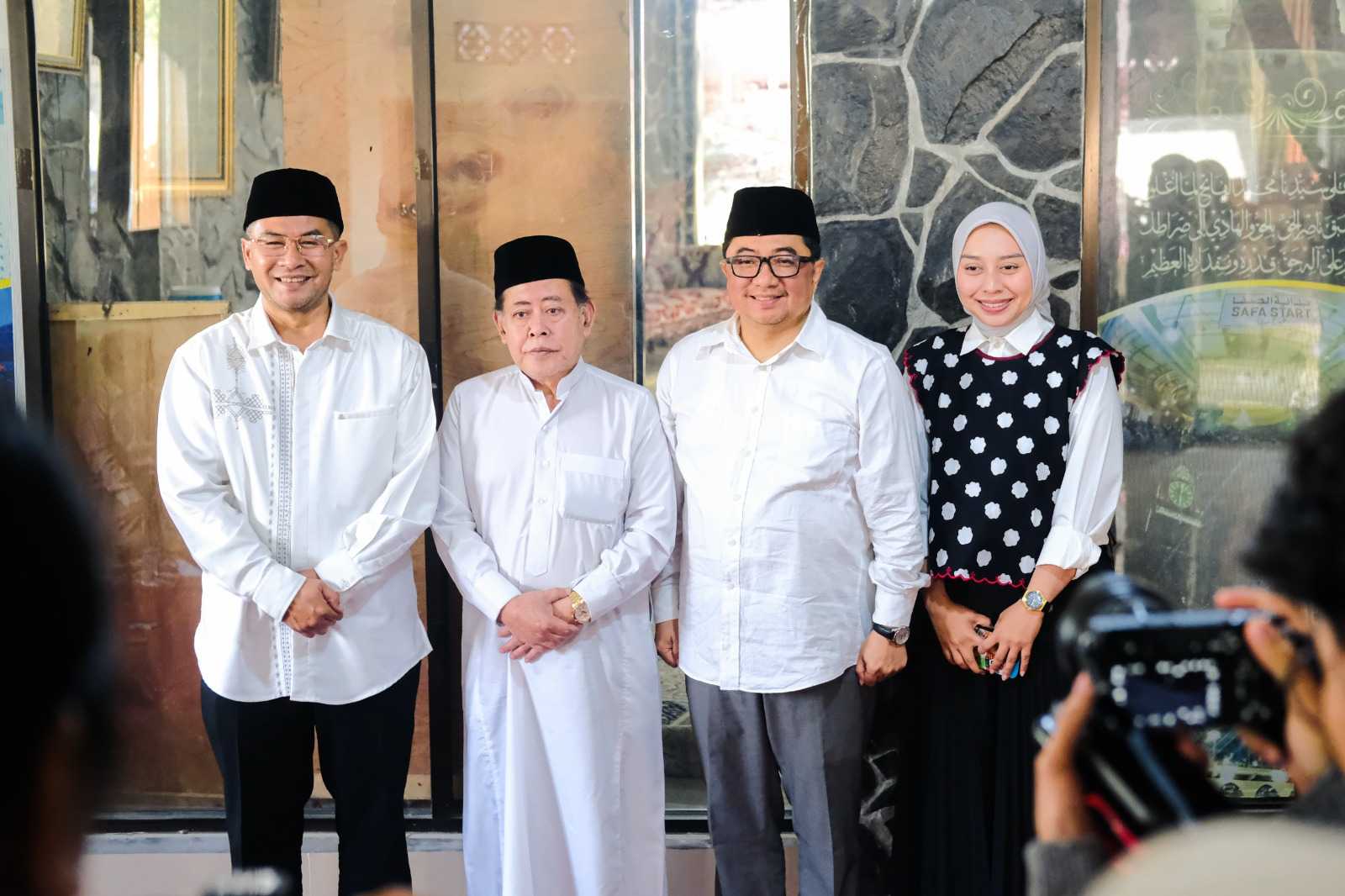 Silaturahmi ke Ponpes Zawiyah, Syakur-Putri Siap Bersinergi untuk Pendidikan dengan Kang Erwan Setiawan